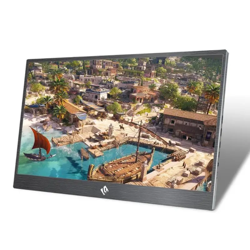 

15.6 inch 144Hz 1080P HDR Monitor Portable Game Screen Display for PS4 Pro/XboxONE/NS Game Console 178 degrees physical keys