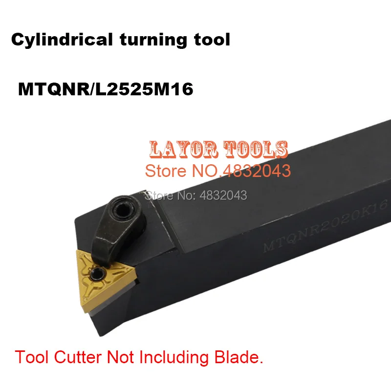 

MTQNR2525M16 Turning Tool Holder,CNC tool holder,External turning tools,MTQNR/L Lathe cutting tool for TNMG160404/08/12 Inserts