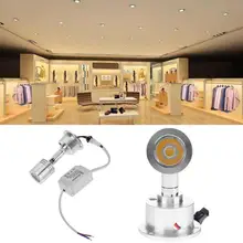 3 Вт светодиодный прожектор витрина настольная лампа 86-265 в гостиная кухня прожектор для домашнего декора