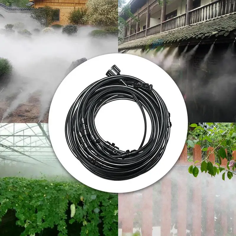 

Leak Proof Copper Misting System Misters For Patio Gazebos Backyard Cooling Pool Play Areas