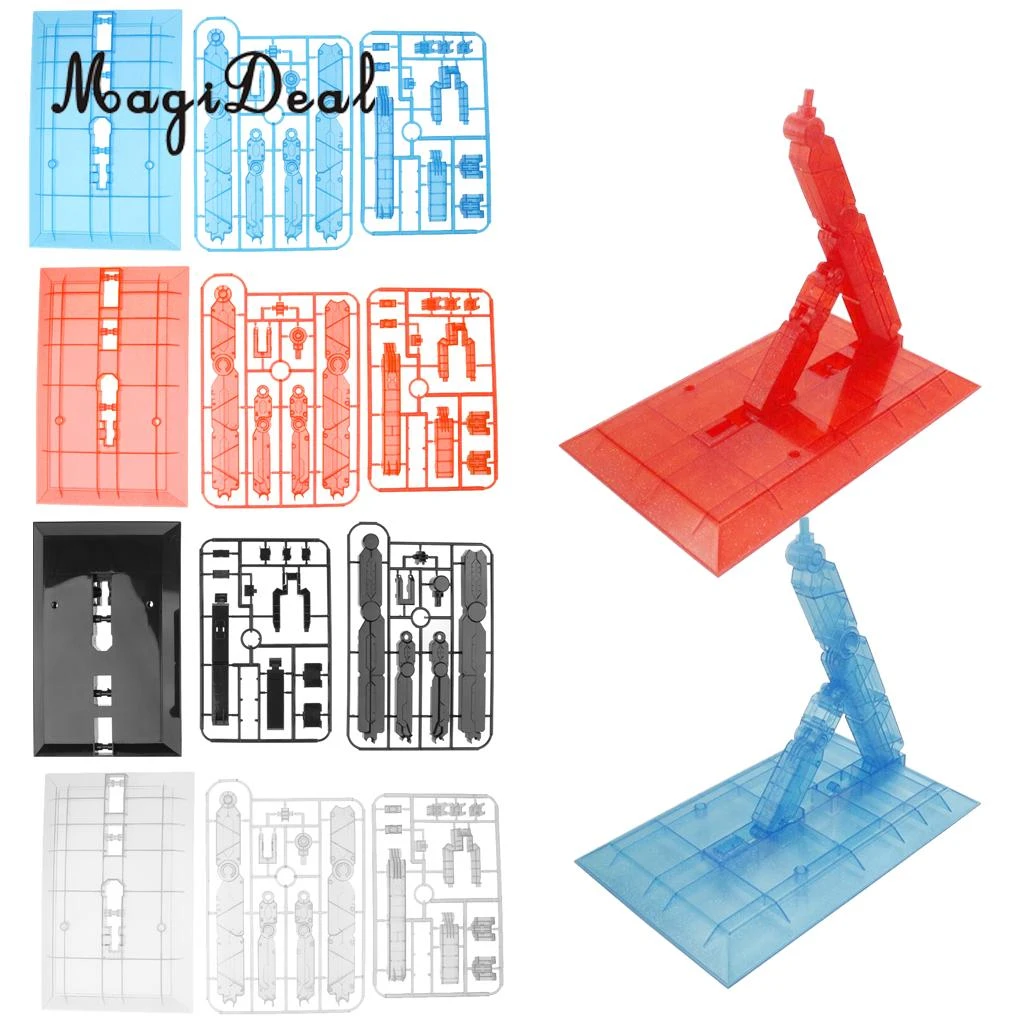 Plastic Action Base Display Stand Hold For 1 60 1 100 Pg Mg Gundam Figure Model Diy Building Toy Accessories Model Building Kits Aliexpress