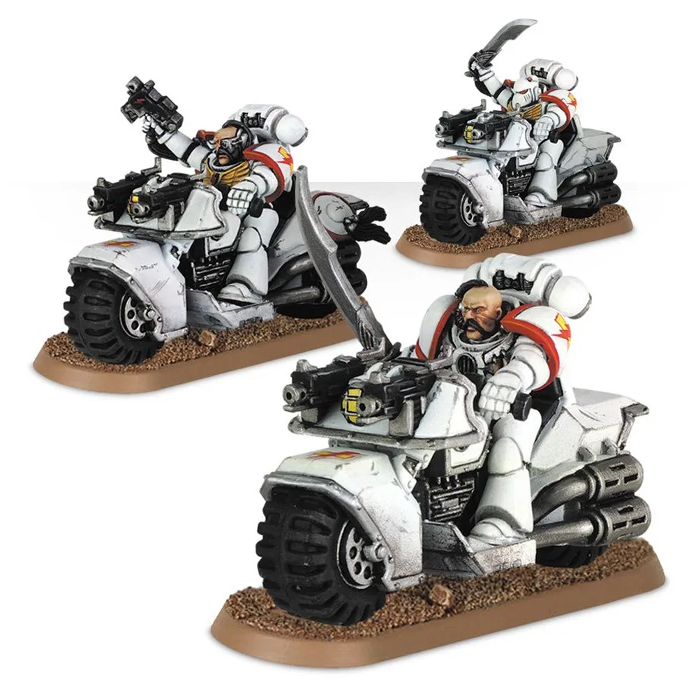 

White Scars Bike Squad Upgrade Pack