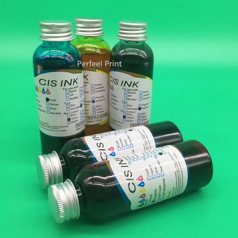 5 шт. PGI 650 CLI 651 съедобные чернила для канона PIXMA IP7260 MG5460 MX726 MX926 IX6860 IP8760 MG5560 PGI650 CLI651