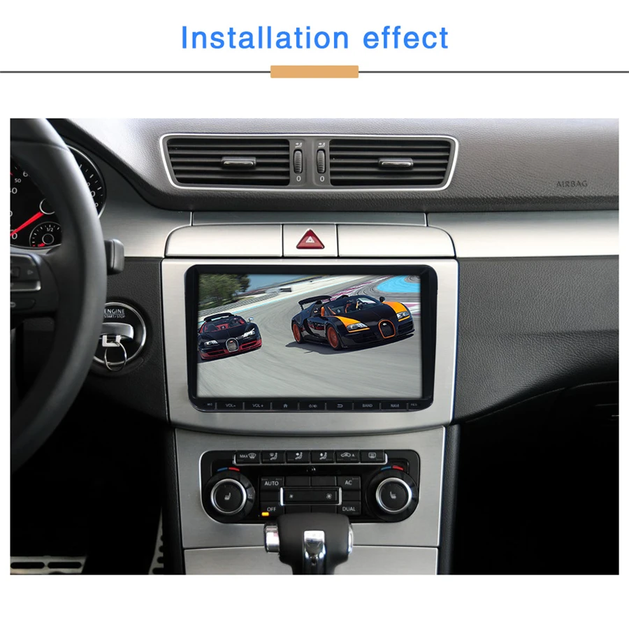  9-inch Android 8.1 2GB RAM 16GB ROM Car Stereo Radio GPS navigation for Jetta 2005-2015 for Passat 