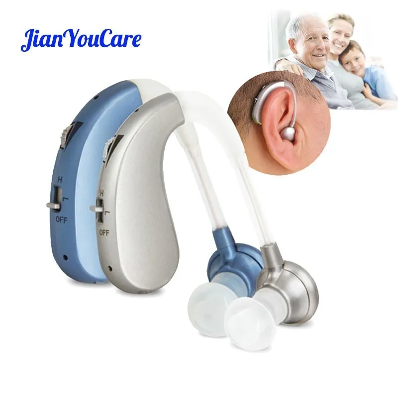 Portable Mini Digital Rechargeable Hearing aids ear Aid for the elderly Wireless Sound Amplifiers Long Time