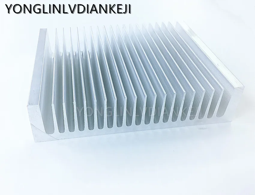 1 шт. алюминиевый радиатор 195*45-100 мм/большой радиатор/светодиодный
