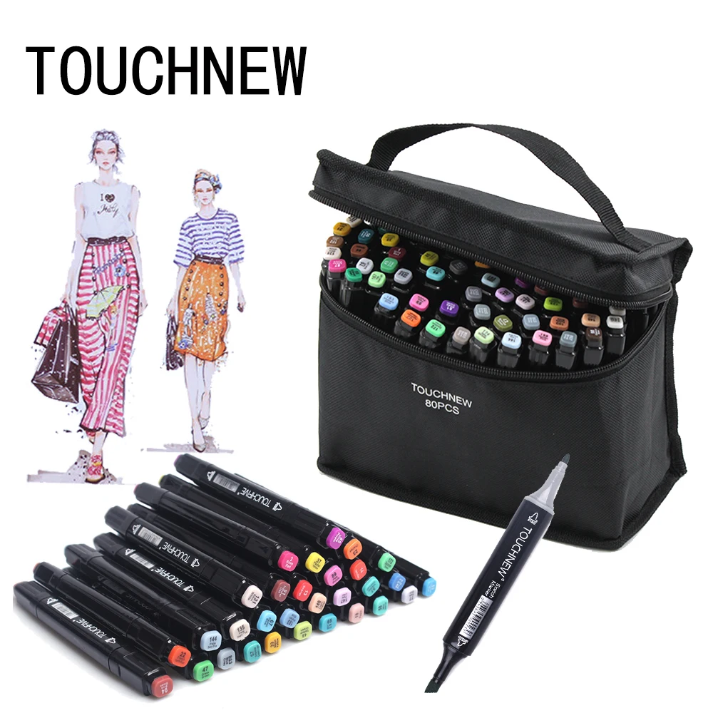 

Sketching Art Marker Set Alcohol Based Pens Artist art Supplies Manga Dual Headed Drawing Sketch Markers