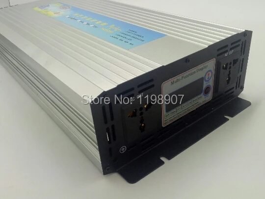 

Multi-function display 3000W peak 6000W Pure Sine Wave Inverter 12/24/48V to 100/110/120/200/230/220V Power Inverter