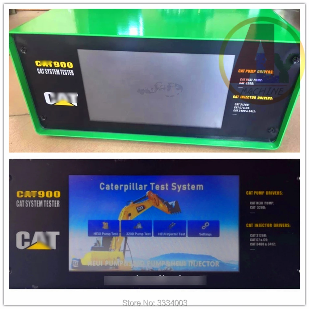 AM-CT900 EUI/HEUI дизельный насос инжектор тестер для CATT C7C9 320D 3126 3406