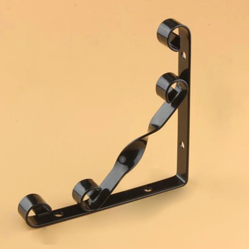 1*Shelf Bracket Europe Style Wall Mounted L Shaped Angle Steel Shelf