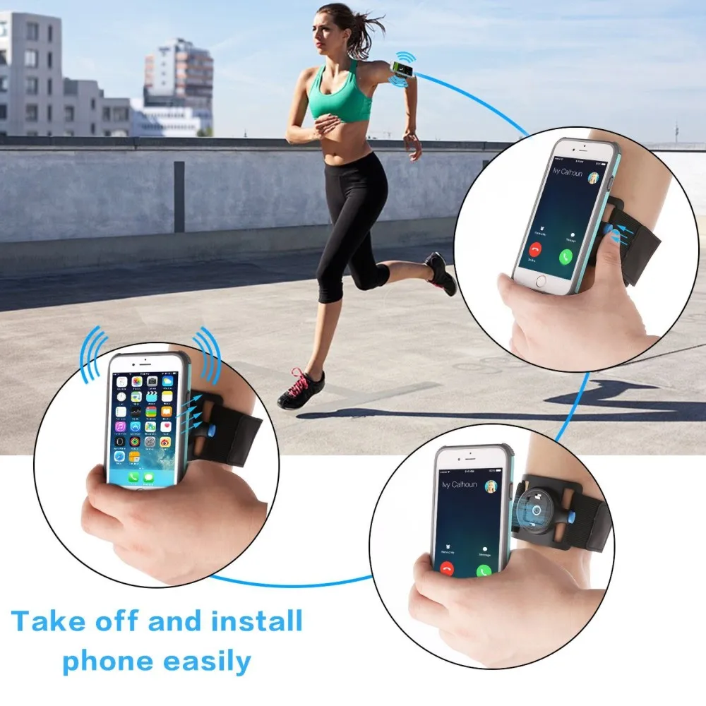 Car Phone Holder 360 Degree Rotation Stand Adjustable For IPhone Huawei