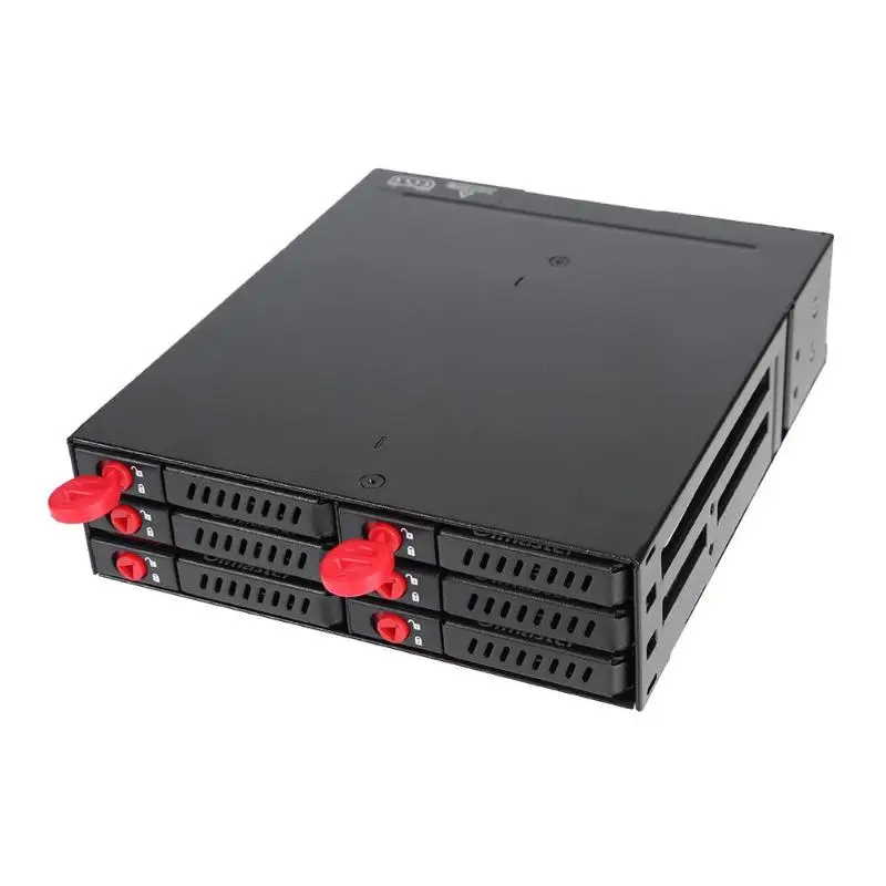  Oimaster 6 Bay Festplatte Gehäuse Rack Daten Lagerung Für 25 Zoll Sata Ssd Hdd Startseite Sicherung