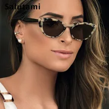 Vinatge, женские солнцезащитные очки кошачий глаз с заклепками,, роскошные брендовые черные круглые солнцезащитные очки, мужские классические очки, небольшая оправа, сексуальные оттенки