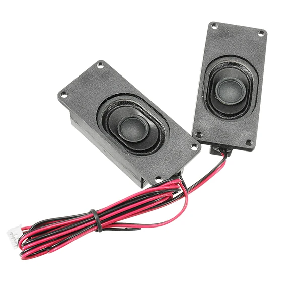 

LEORY 1 Pair 4 Ohm 3W LCD Panel Speaker Amplifier Audio Frequency Output For V29 / V56 / V59