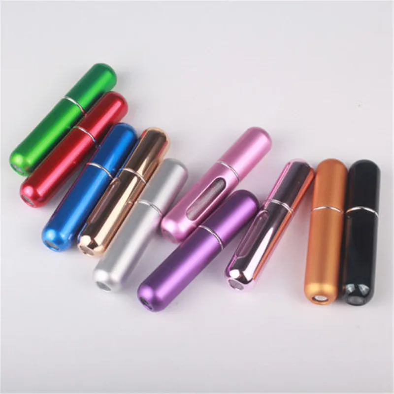 

1Pc Perfume Atomiser Travel Portable Creative Multicolor Mini 5ml Refillable Practical Storage Bottle Scent Pump Sprays New 2019