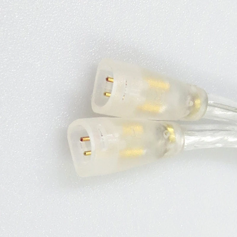 Мягкий обновленный кабель для Sennheets Ie80 Ie8 Ie8I Посеребренная Diy
