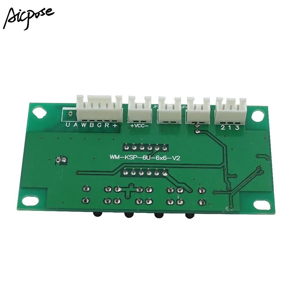 2 шт./лот 7x1 Вт/6x1 Вт/5x1 Вт/12x12 Вт RGBW LED Par материнская плата напряжение 12 36 в par led 4in1 7*12