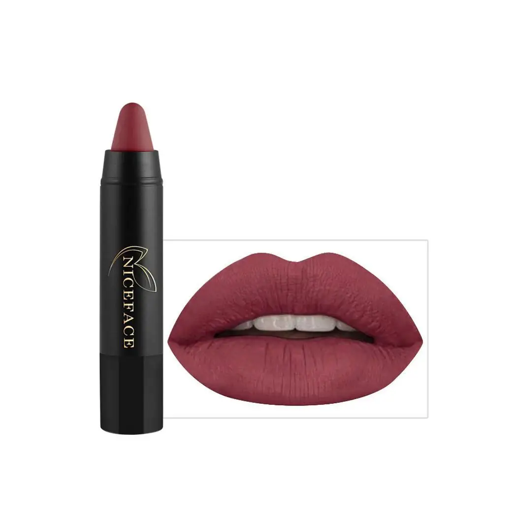 Women Make Up Cosmetics Moisture Matte Lipstick 3Years China 17g Draw suitable lip liner along the lip Pen