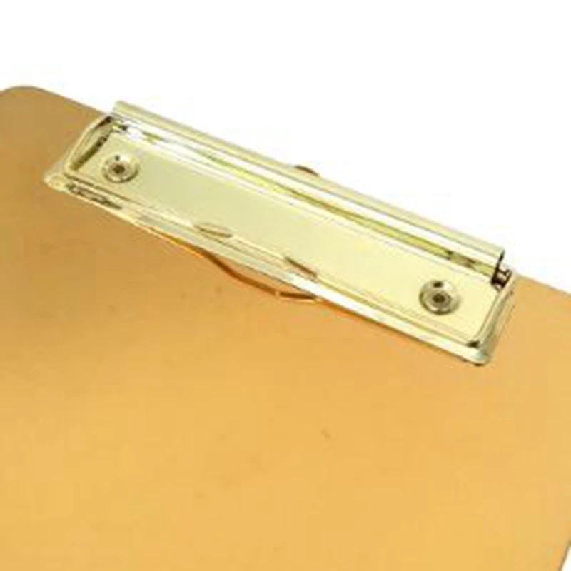 Золотая нержавеющая сталь доска для рисования Клип Инструменты для учебы Офисные инструменты