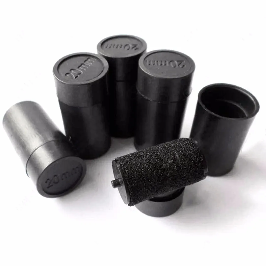 

OSSIEAO 10pcs Refill Ink Rolls Ink Labeller Cartridge For MX-5500 V-5500 Price Tag Tool