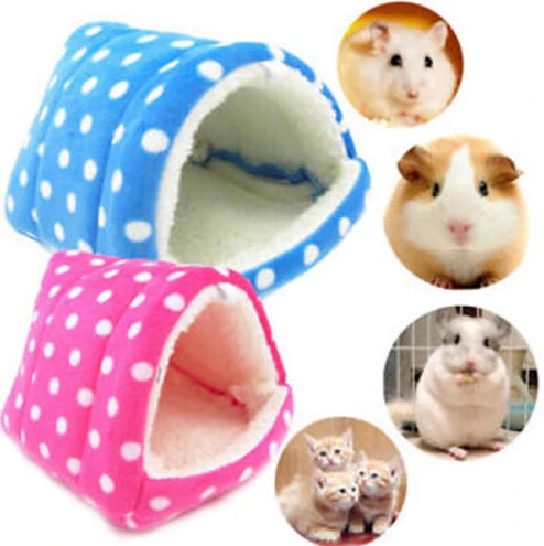 Мини-гамак для кошек Ploka Dot мягкая клетка домашних животных хомяка крысы | Дом и