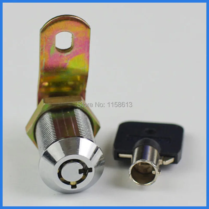 

1 piece 27mm remove key in 2 positions cylinder cabinet cam lock