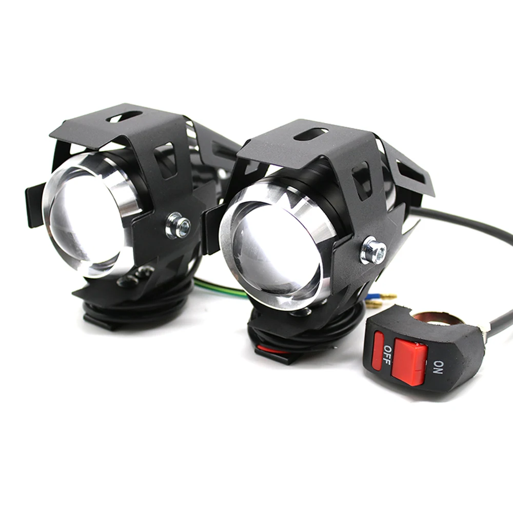 

Motorcycle LED Headlight U5 Super Bright Flashing Light For YAMAHA bws 125 yzf-r125 drag star For HONDA cbr 250r shadow 750 etc.