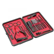 Гвозди Инструменты Набор 19 шт. нержавеющая сталь комплект ножниц для ногтей Dead триммер для кожи Clipper Красота Маникюр Педикюр Инструмент для ногтей