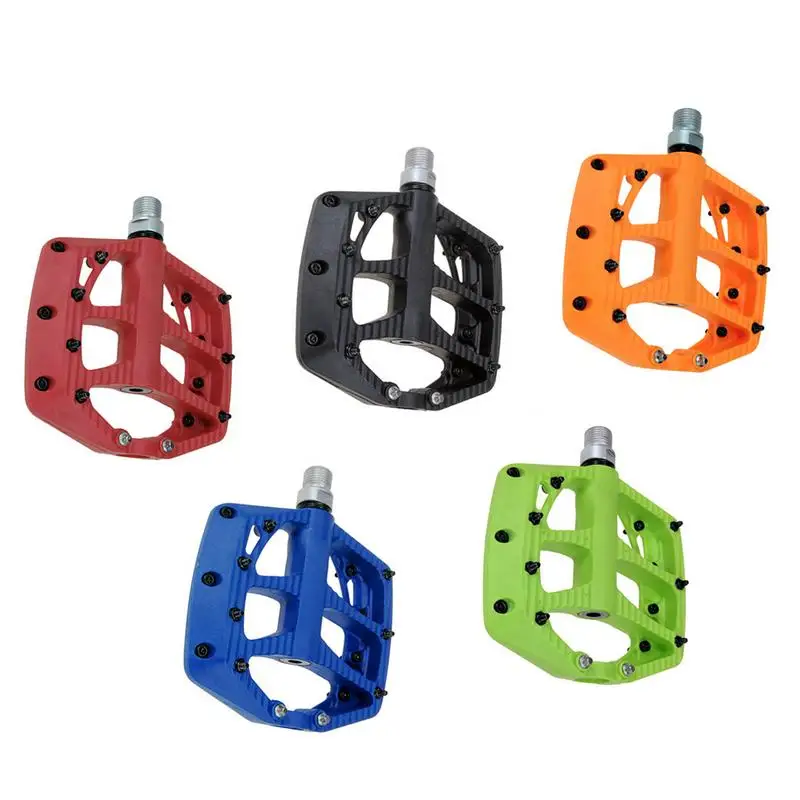 

Bicycle Pedal Ultralight Nylon Carbon Fiber Pedal Mountain Bike Bearing Pedal Outdoor Riding Supplies Solid Rode Bike Pedal