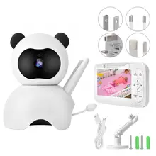 Детский Монитор 720 P HD беспроводной цифровой цветной монитор ночного видения с ЖК-дисплеем 5 дюймов 110-240 В bebek kamera