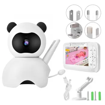 

Baby Monitor 720P HD Wireless Digital Color Night Vision Baby Monitor with 5in LCD 110-240V bebek kamera