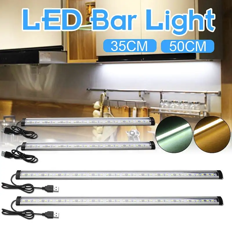 

5V USB LED Tube Rigid Strip Light 35CM/50CM 5630 SMD LED lamp 24LEDs 36LEDs Bulb Bar Reading / Book / Desk Night Light