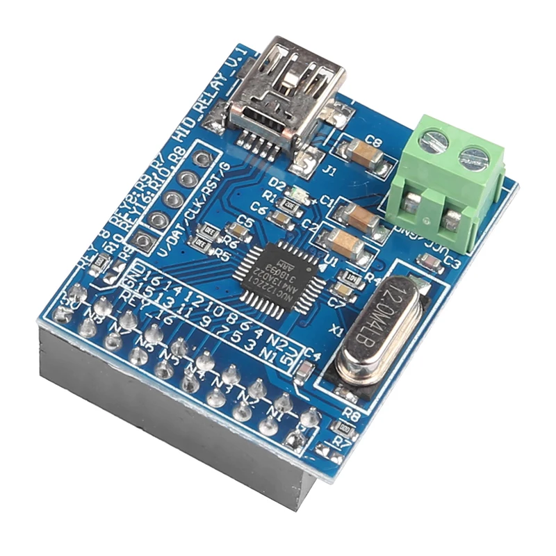 OPQ 16 канал 12 В релейный модуль с защитой для оптронной пары питания Arduino PIC