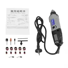 400 Вт Электрический точильный инструмент дрель питания 6 позиций переменный инструмент ЕС вилка шлифовальный инструмент