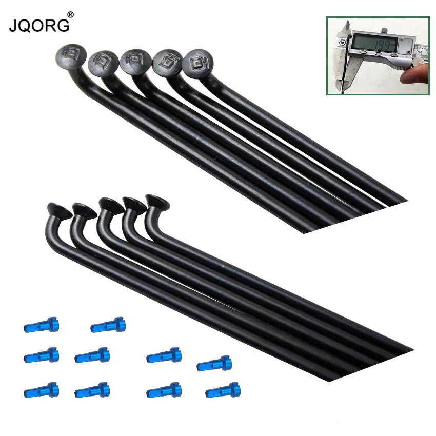

DT Swiss Champion Black Color J-bend T 302+ Stainless Steel Material Cycling Road Bicycle Spokes Match With T 7075 Alloy Nipples