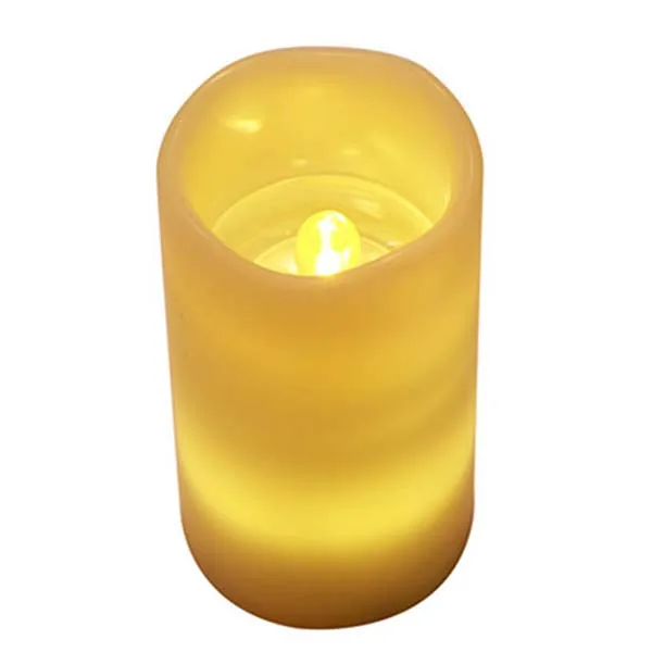 Creative LED Candle Night Light Projector Lamp USB Charging Night Light