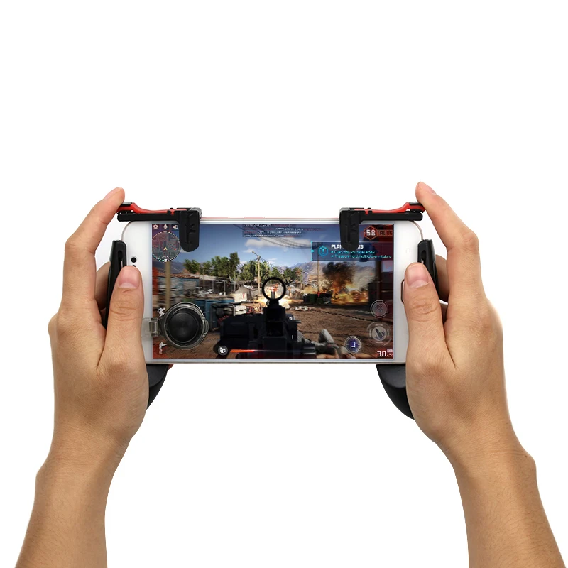  ZOMTOP Pubg Gamepad For Mobile Phone Game Controller Shooter Trigger Fire Button For Iphone Android