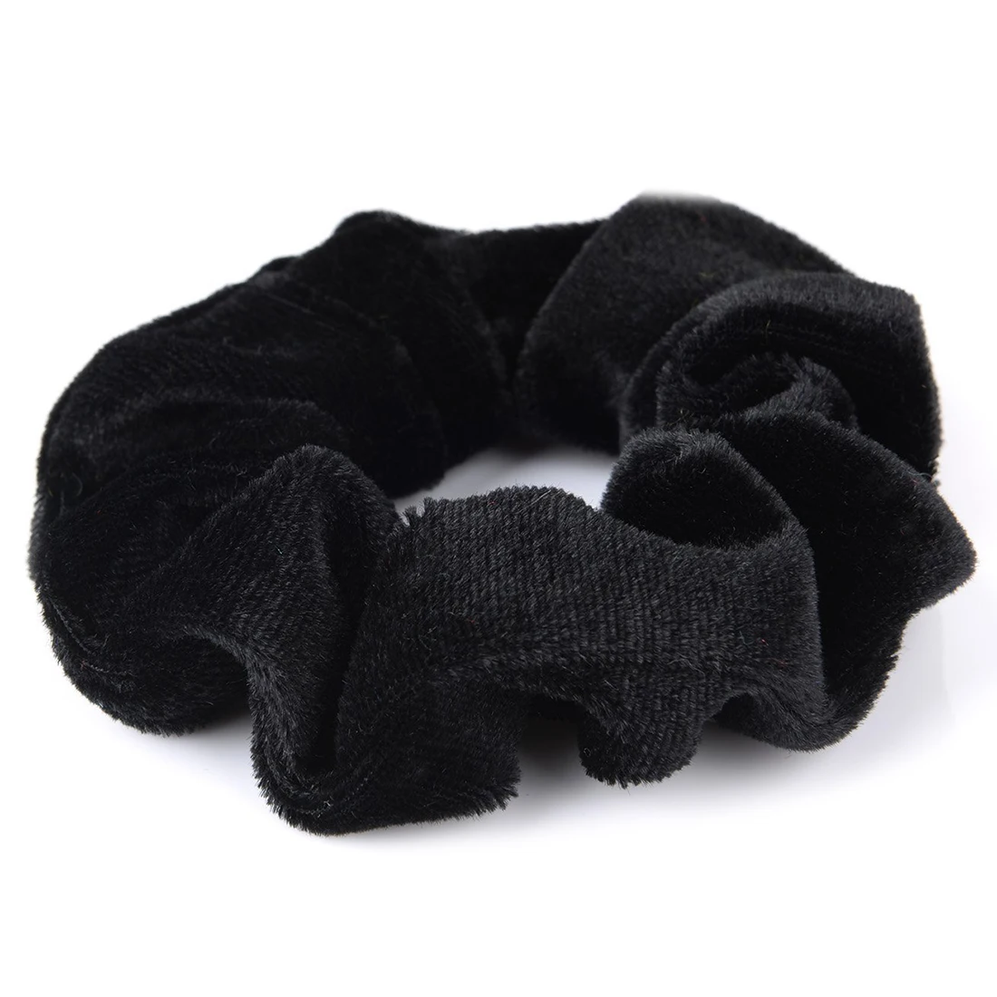 10 Pack Black Velvet Scrunchie Hair Elastics Hair Bobbles Hair Bands