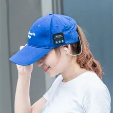 Новая мода Bluetooth бейсболки кепки музыку гарнитура наушники спортивные Кепка в стиле хип-хоп BS88