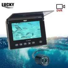 LUCKY fish finder подводный лед рыболовная видеокамера комплект 20 м кабель Fishfinder рыболовная камера IR ночного видения 4,3 «ЖК-монитор