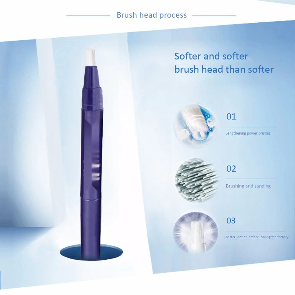 2 5 мл портативный отбеливатель зубов Pen Gel Teeth Whitener Kit Instant Natural Whitener|Отбеливание