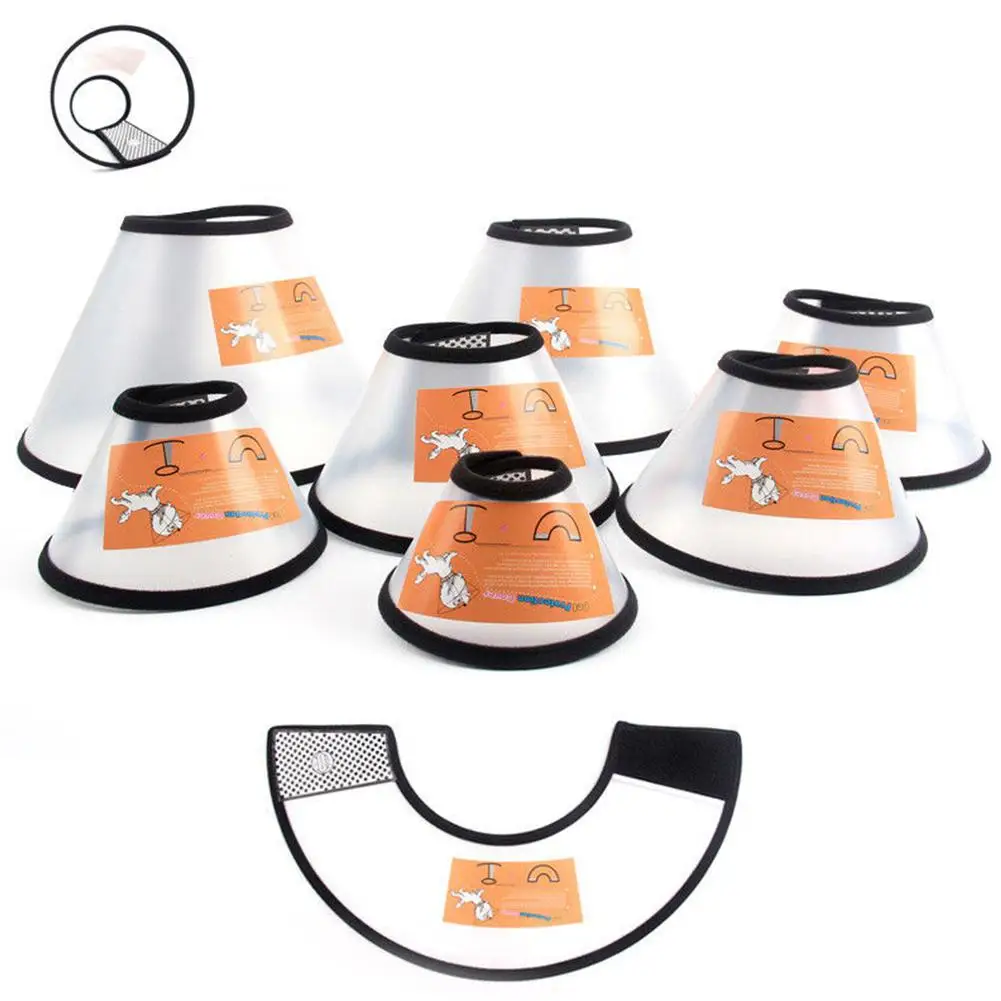 

Cone Protective Collar for Pet Dogs Cats Wound Healing Protection Cover