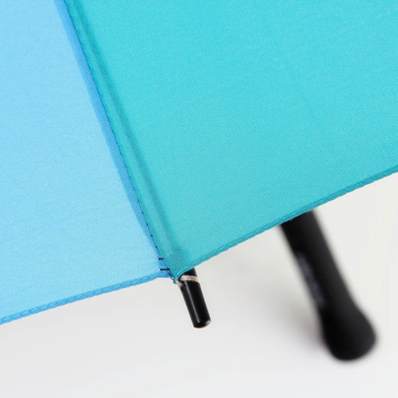Горячая Распродажа 24K ребра цвета радуги модная длинная ручка прямой анти-УФ солнце/дождь палка зонтик ручной большой зонтик