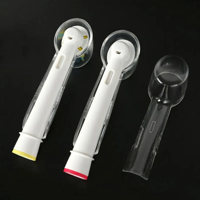 

Electric Toothbrush Head Clear Dustproof Cover Protective Case for Braun Oral-B