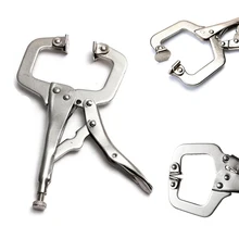 Ручной инструмент из легированной стали, инструмент для фиксации швов по дереву, клещи, поворотные тиски