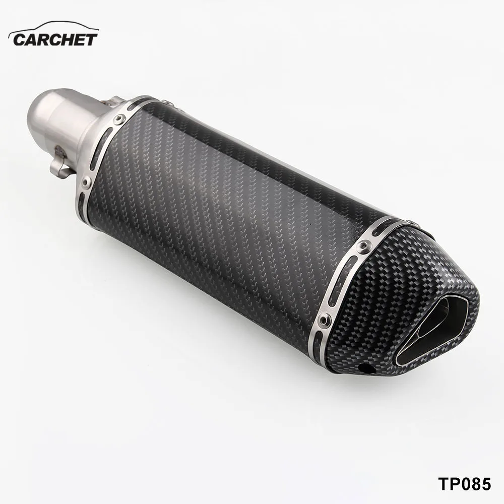 CARCHET 51 мм мотоциклетная выхлопная труба с глушителем мото велосипедный горшок