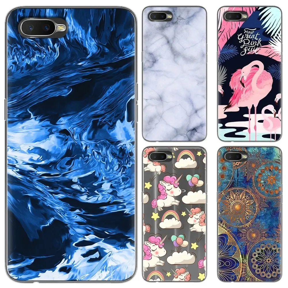 Мягкий чехол для мобильного телефона силиконовый Oppo K1/ OPPO R15X 6 4-дюймовых ТПУ