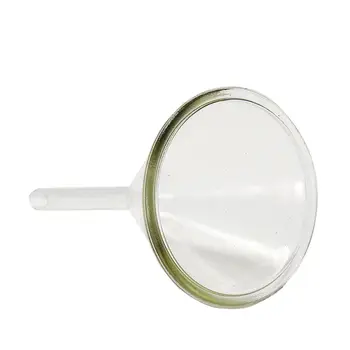 

90mm,Glass Powder Funnel,Heavy Wall.Laboratory Chemistry Glassware,OD=9CM