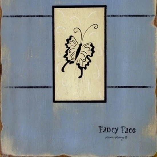 Необычное лицо плакат печать Bonnee Berry (12x16) | Дом и сад