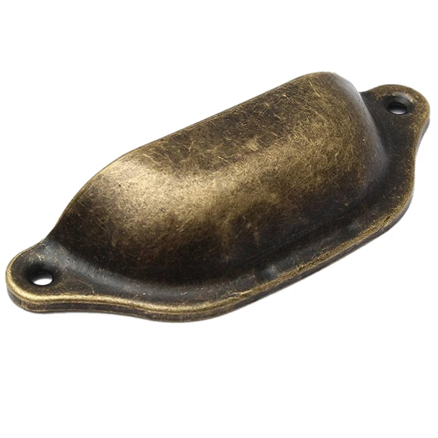 Best Offers 98MM Retro Metal Kitchen Drawer Cabinet Door Handle Furniture Knobs Handware Cupboard Antique Brass Shell Pull Handles Best Offers 98MM Retro Metal Kitchen Drawer Cabinet Door Handle Furniture Knobs Handware Cupboard Antique Brass Shell Pull Handles
